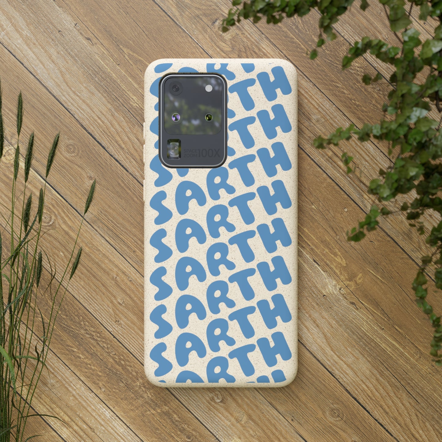 SARTH Biodegradable Logo Phone Case Ocean Blue