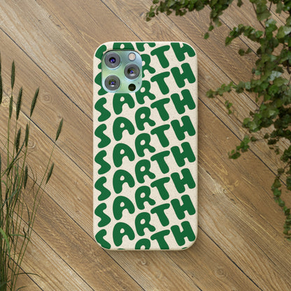 SARTH Biodegradable Logo Phone Case Forest Green