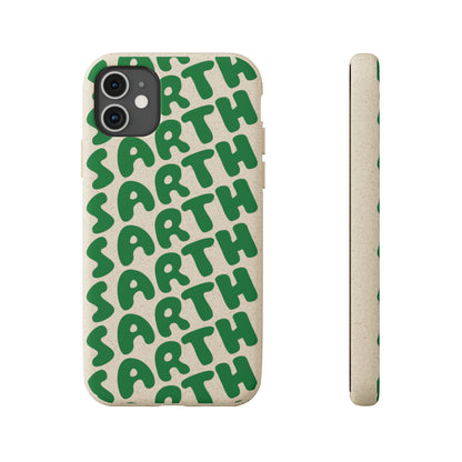 SARTH Biodegradable Logo Phone Case Forest Green