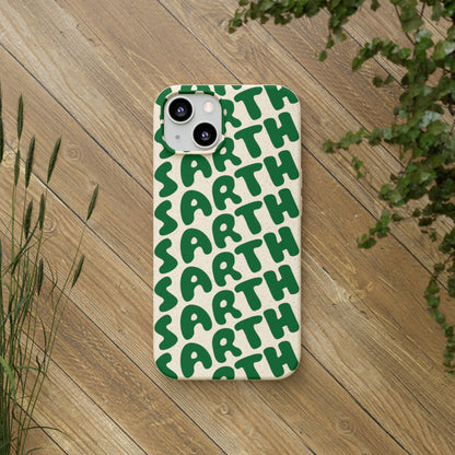 SARTH Biodegradable Logo Phone Case Forest Green