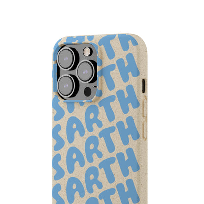 SARTH Biodegradable Logo Phone Case Ocean Blue