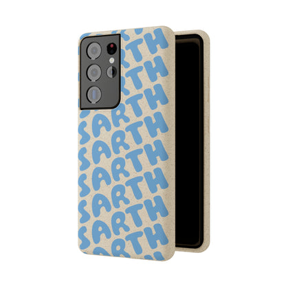 SARTH Biodegradable Logo Phone Case Ocean Blue