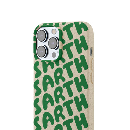 SARTH Biodegradable Logo Phone Case Forest Green