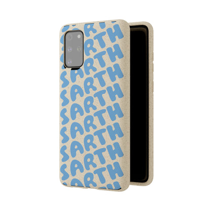 SARTH Biodegradable Logo Phone Case Ocean Blue