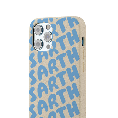 SARTH Biodegradable Logo Phone Case Ocean Blue