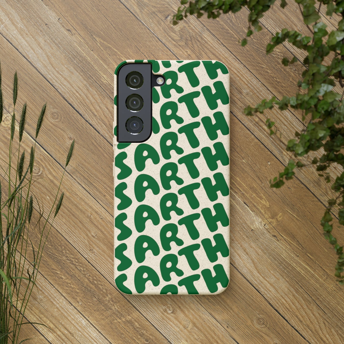 SARTH Biodegradable Logo Phone Case Forest Green