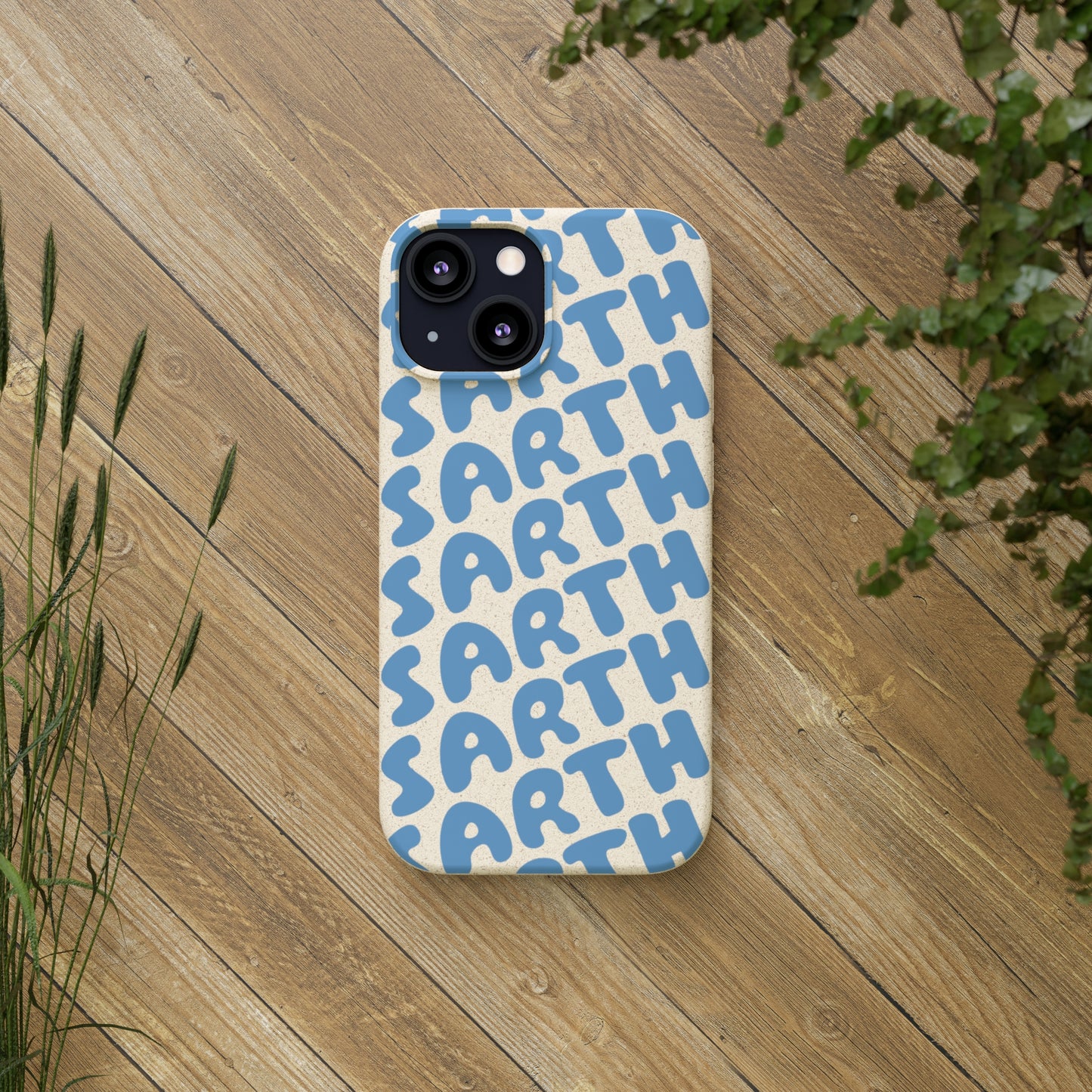 SARTH Biodegradable Logo Phone Case Ocean Blue