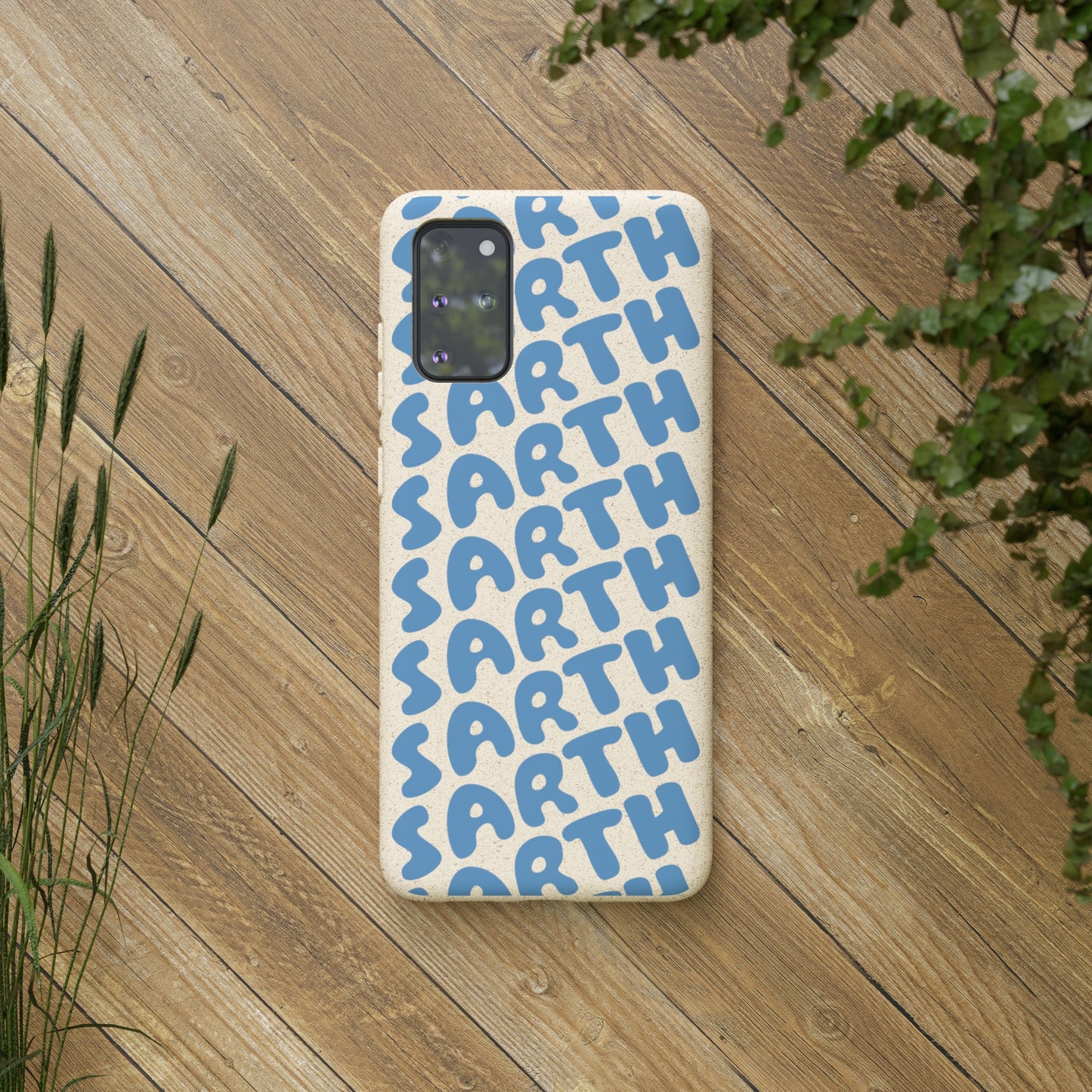 SARTH Biodegradable Logo Phone Case Ocean Blue