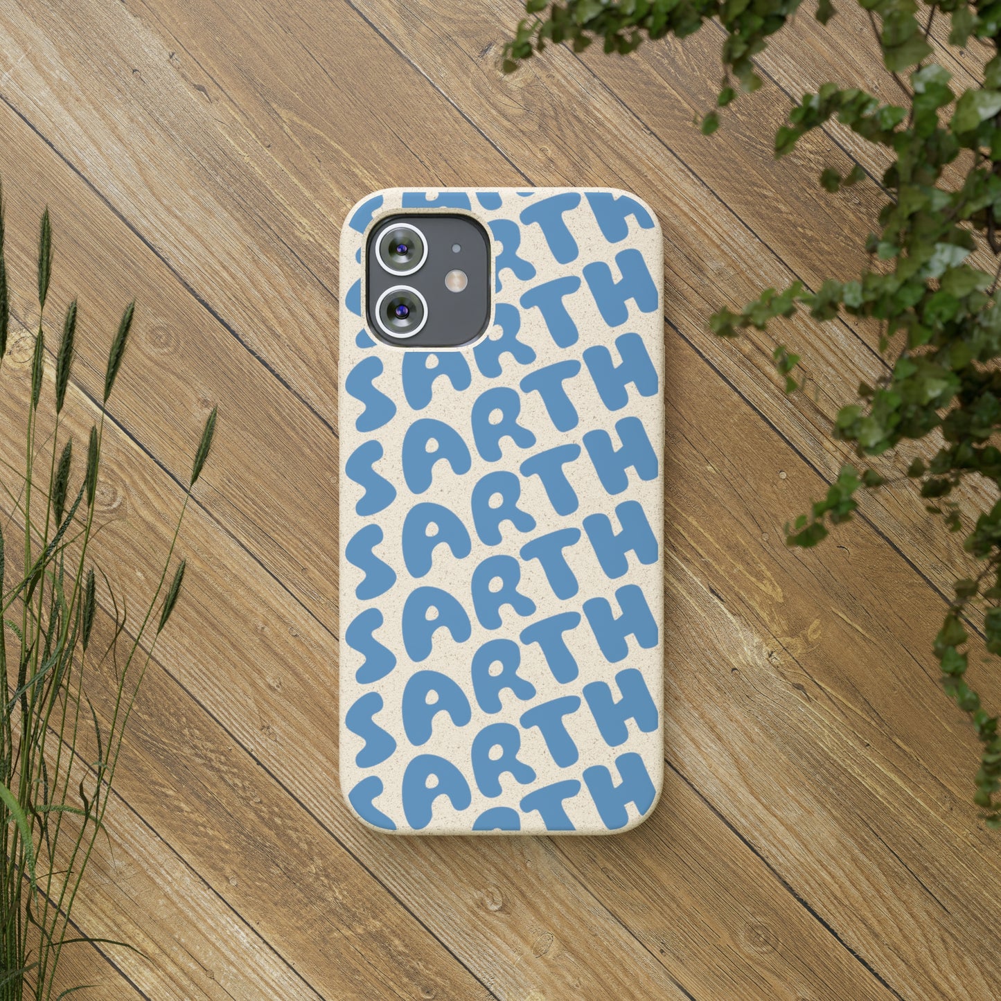 SARTH Biodegradable Logo Phone Case Ocean Blue