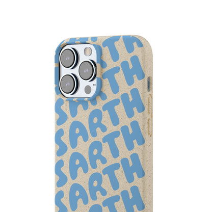 SARTH Biodegradable Logo Phone Case Ocean Blue