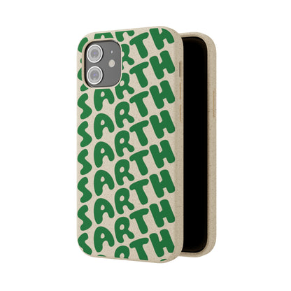 SARTH Biodegradable Logo Phone Case Forest Green