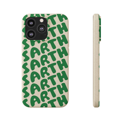 SARTH Biodegradable Logo Phone Case Forest Green