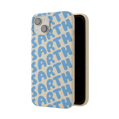 SARTH Biodegradable Logo Phone Case Ocean Blue