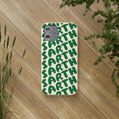 SARTH Biodegradable Logo Phone Case Forest Green