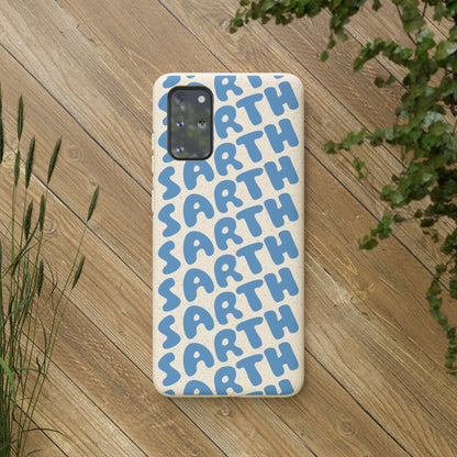 SARTH Biodegradable Logo Phone Case Ocean Blue