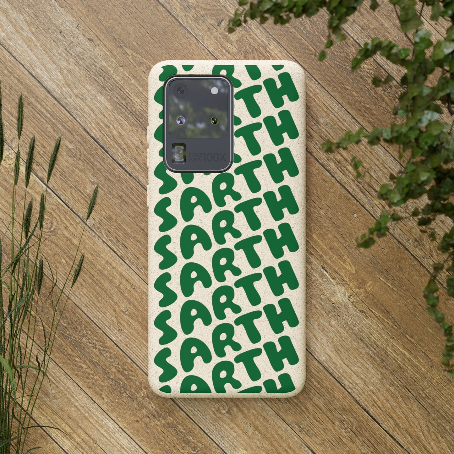 SARTH Biodegradable Logo Phone Case Forest Green