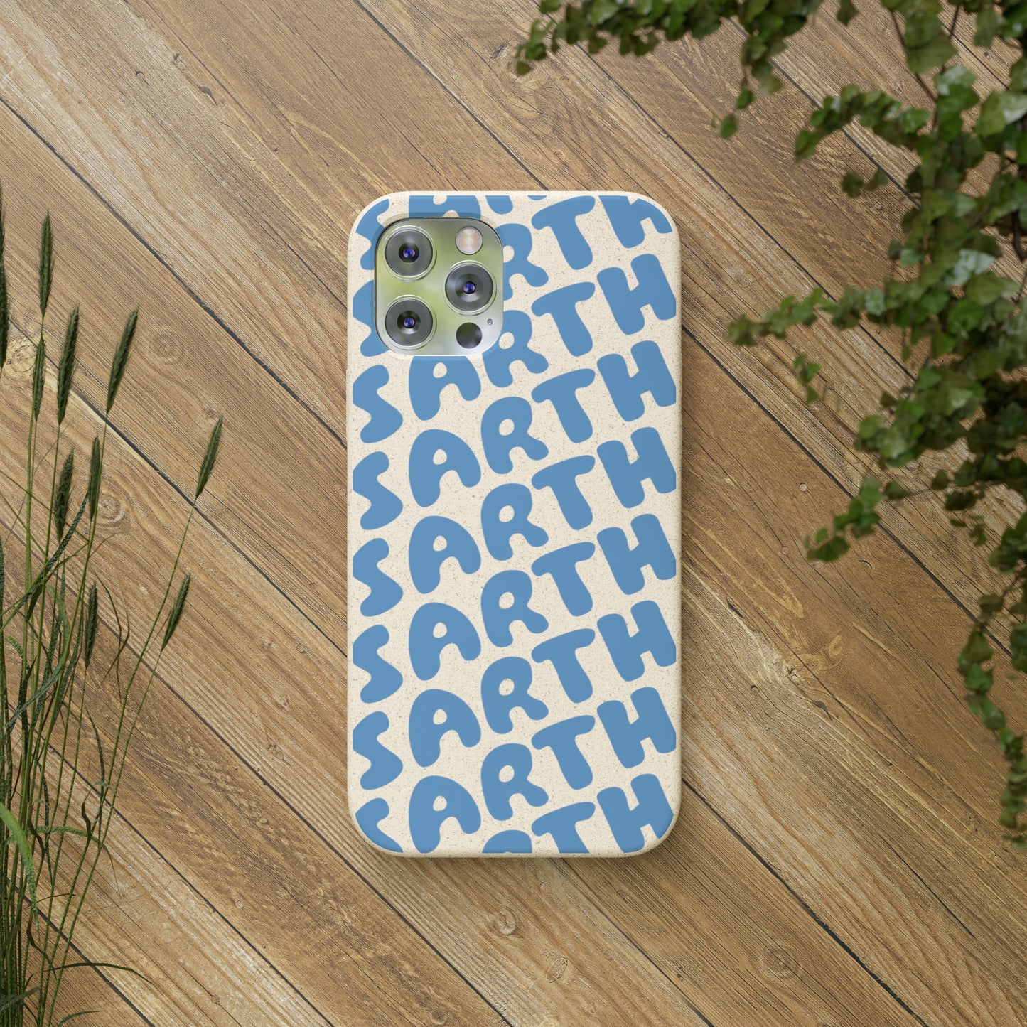 SARTH Biodegradable Logo Phone Case Ocean Blue