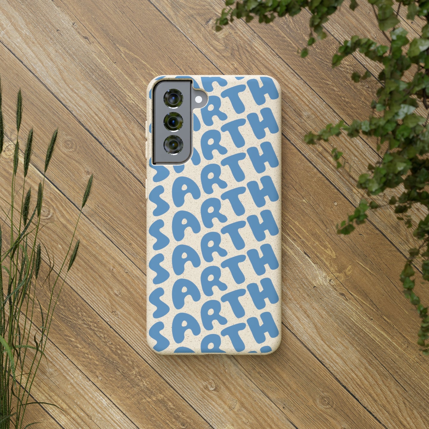 SARTH Biodegradable Logo Phone Case Ocean Blue