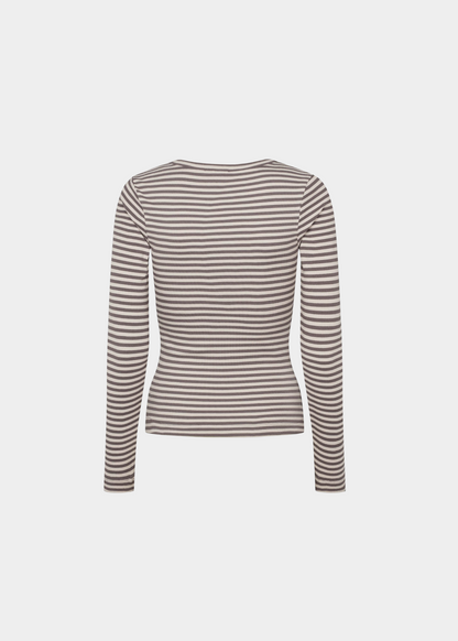ESMÉ STUDIOS Blossom Stripe Blouse GOTS