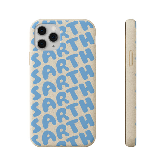 SARTH Biodegradable Logo Phone Case Ocean Blue