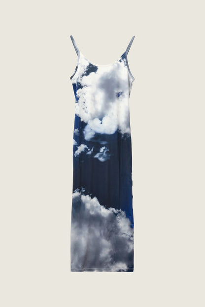 BLANCHE Comfy Singlet Sky Dress