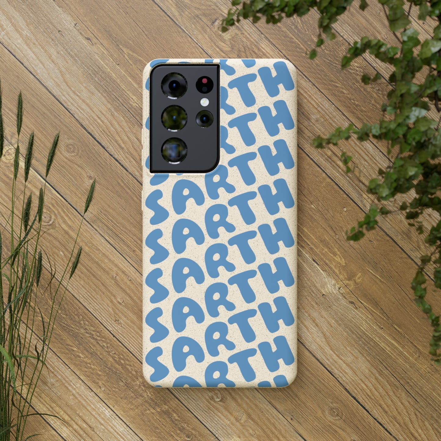 SARTH Biodegradable Logo Phone Case Ocean Blue