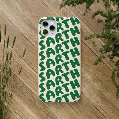 SARTH Biodegradable Logo Phone Case Forest Green