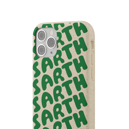 SARTH Biodegradable Logo Phone Case Forest Green