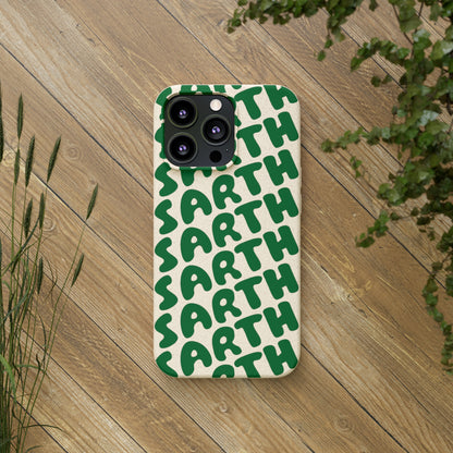 SARTH Biodegradable Logo Phone Case Forest Green