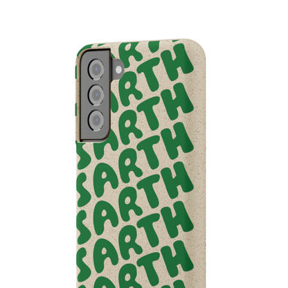 SARTH Biodegradable Logo Phone Case Forest Green