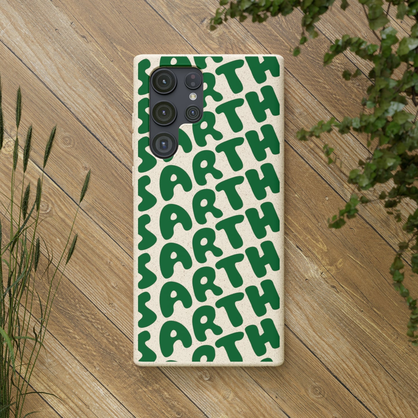 SARTH Biodegradable Logo Phone Case Forest Green