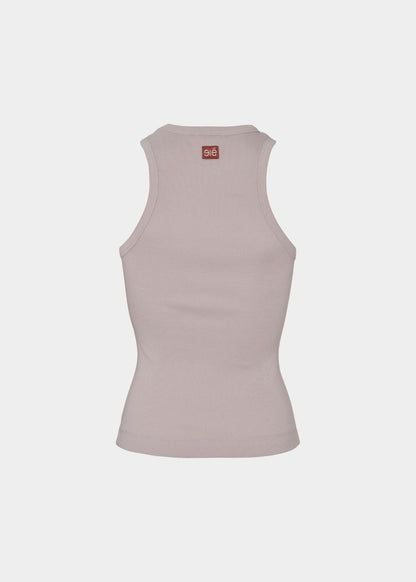 ESMÉ STUDIOS Blossom Racerback Rib Tank