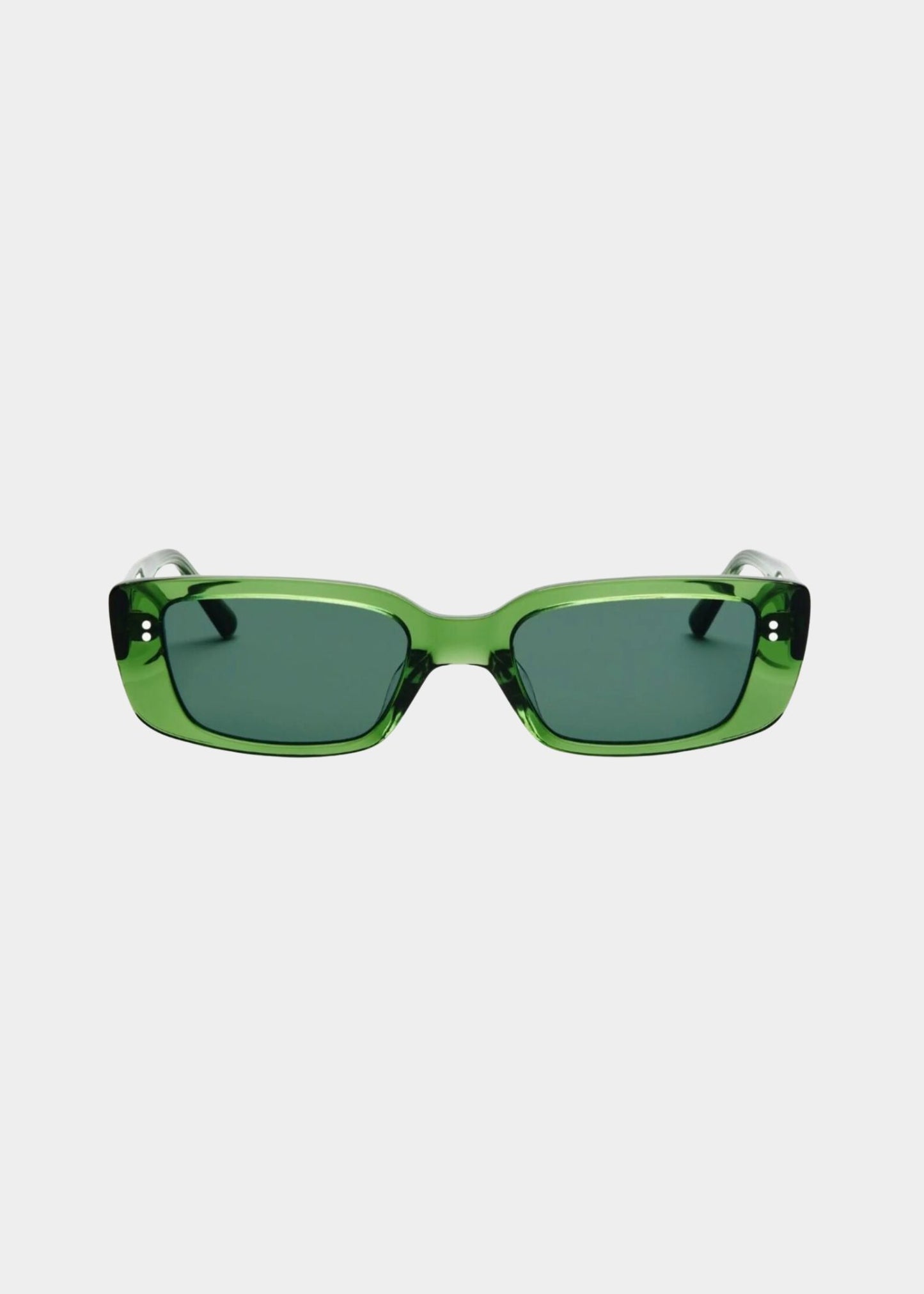 MESSY WEEKEND Grace Bio Sunglasses Transparent Green