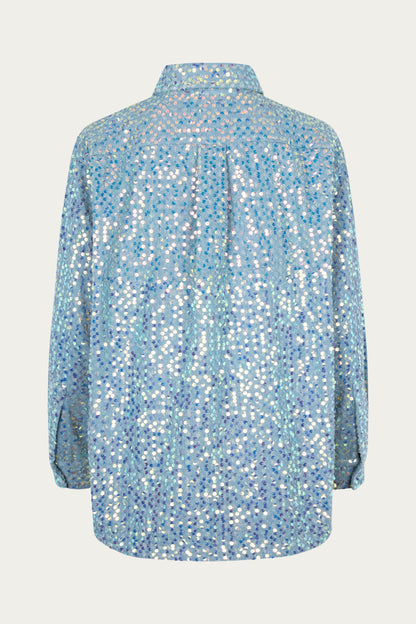 CRĀS Northcras Shirt Glitter Blue