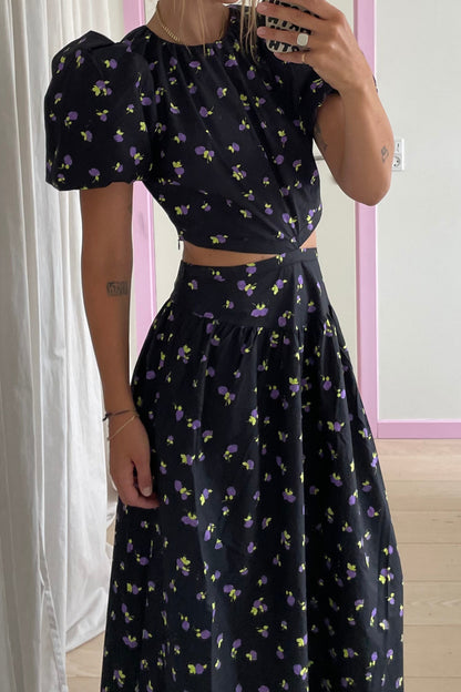 CRĀS Lovisa Dress Blooming Purple
