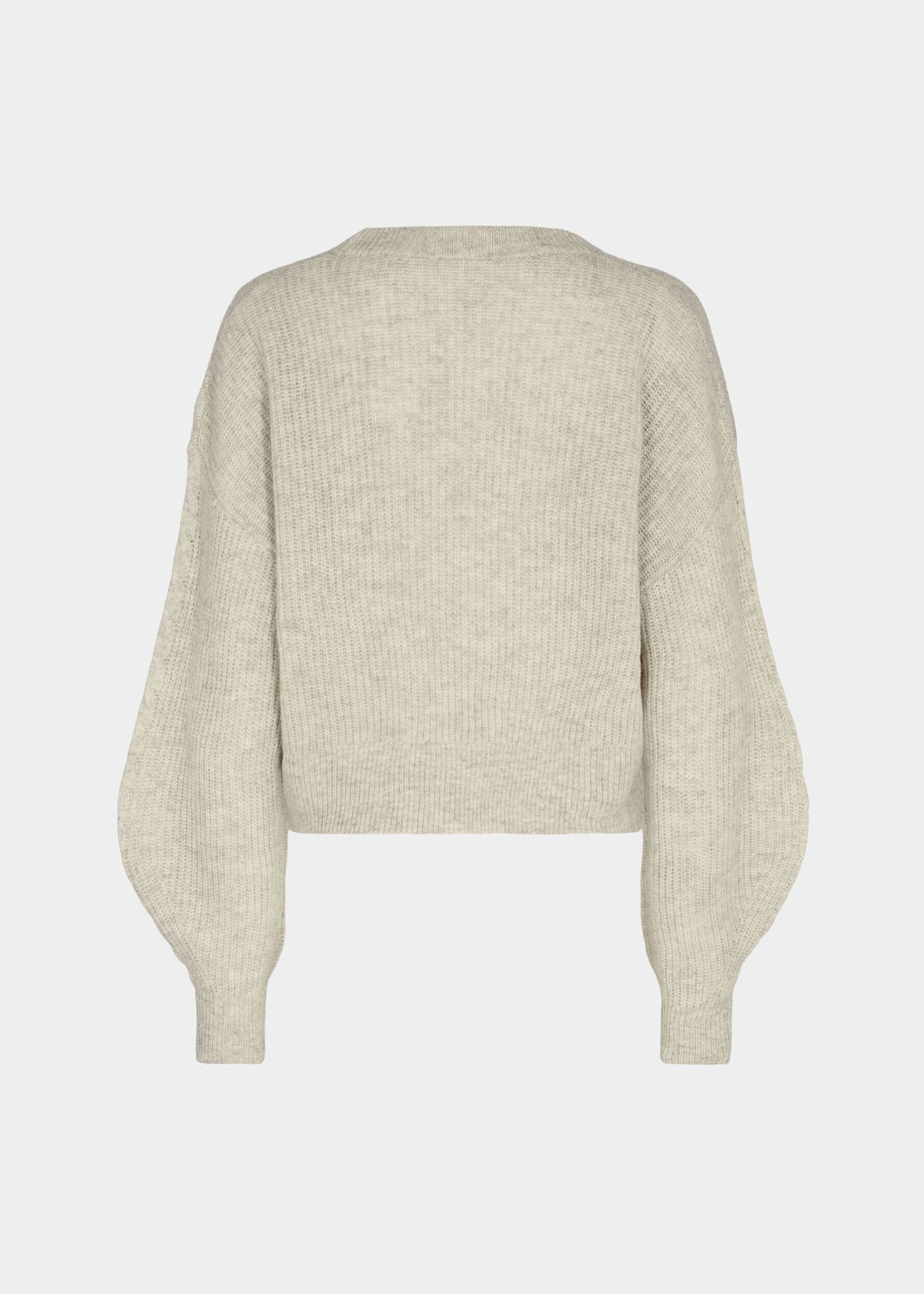 DESIGNERS REMIX Carmen Cable Sweater Oatmeal