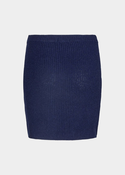 DESIGNERS REMIX Carmen Mini Skirt Navy