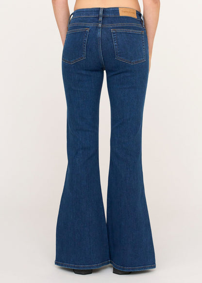 TOMORROW DENIM Jenna Low Waisted Flare Jeans