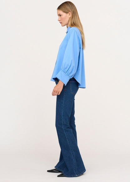 TOMORROW DENIM Jenna Low Waisted Flare Jeans