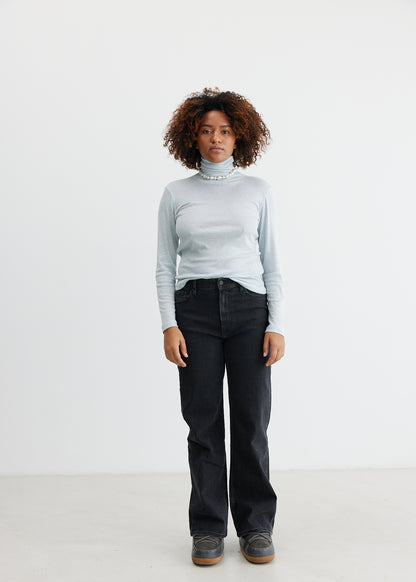 ESMÈ STUDIOS Mila LS Rollneck Pearl Blue