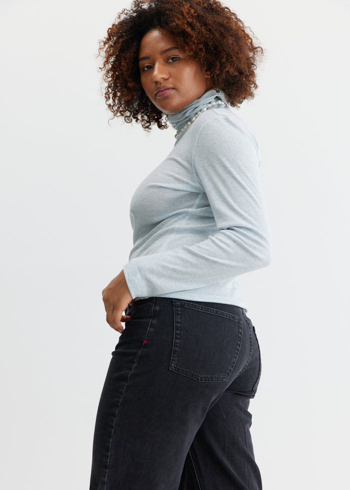ESMÉ STUDIOS Mila LS Rollneck Pearl Blue