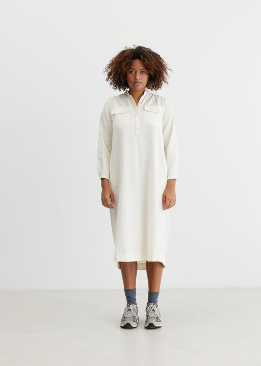 SCHULZ BY CROWD Danja Shirt Dress Off White
