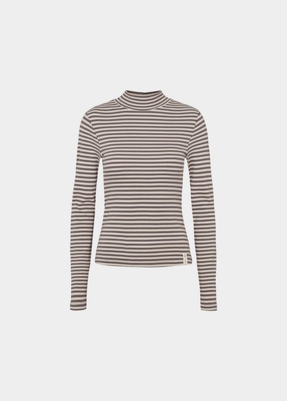 ESMÉ STUDIOS Blossom Stripe Turtleneck GOTS