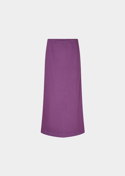 maxi skirt purple