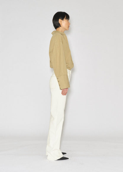 TOMORROW DENIM Brown Jeans Ecru