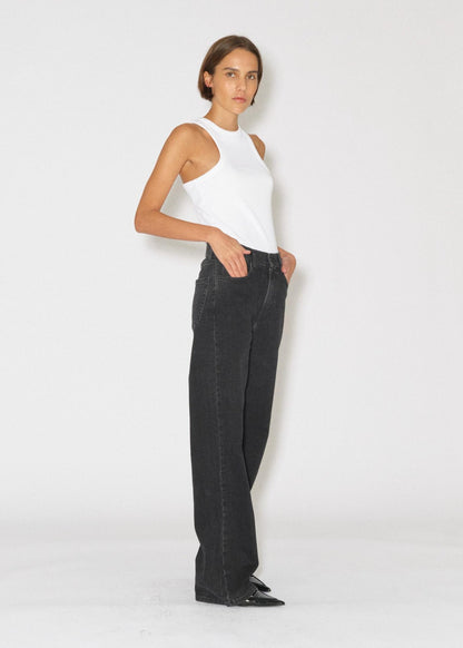 TOMORROW DENIM Brown Jeans Original Black