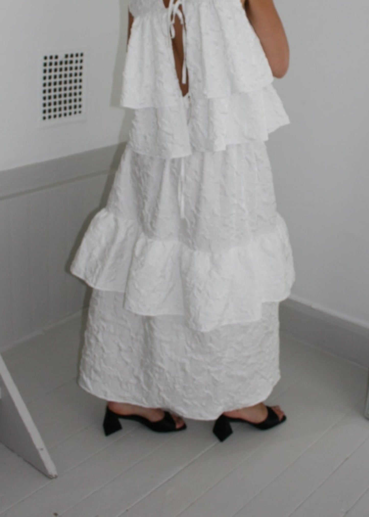 METTE BJERG STUDIO Cecilie Skirt White