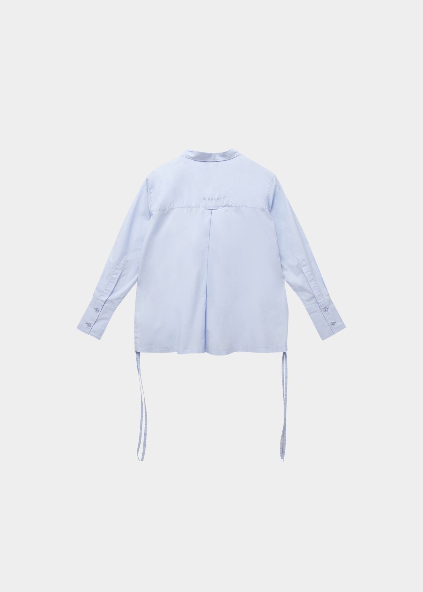 BLANCHE Dibella Tie Shirt Blue