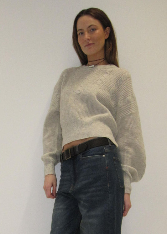 wool cable knit 