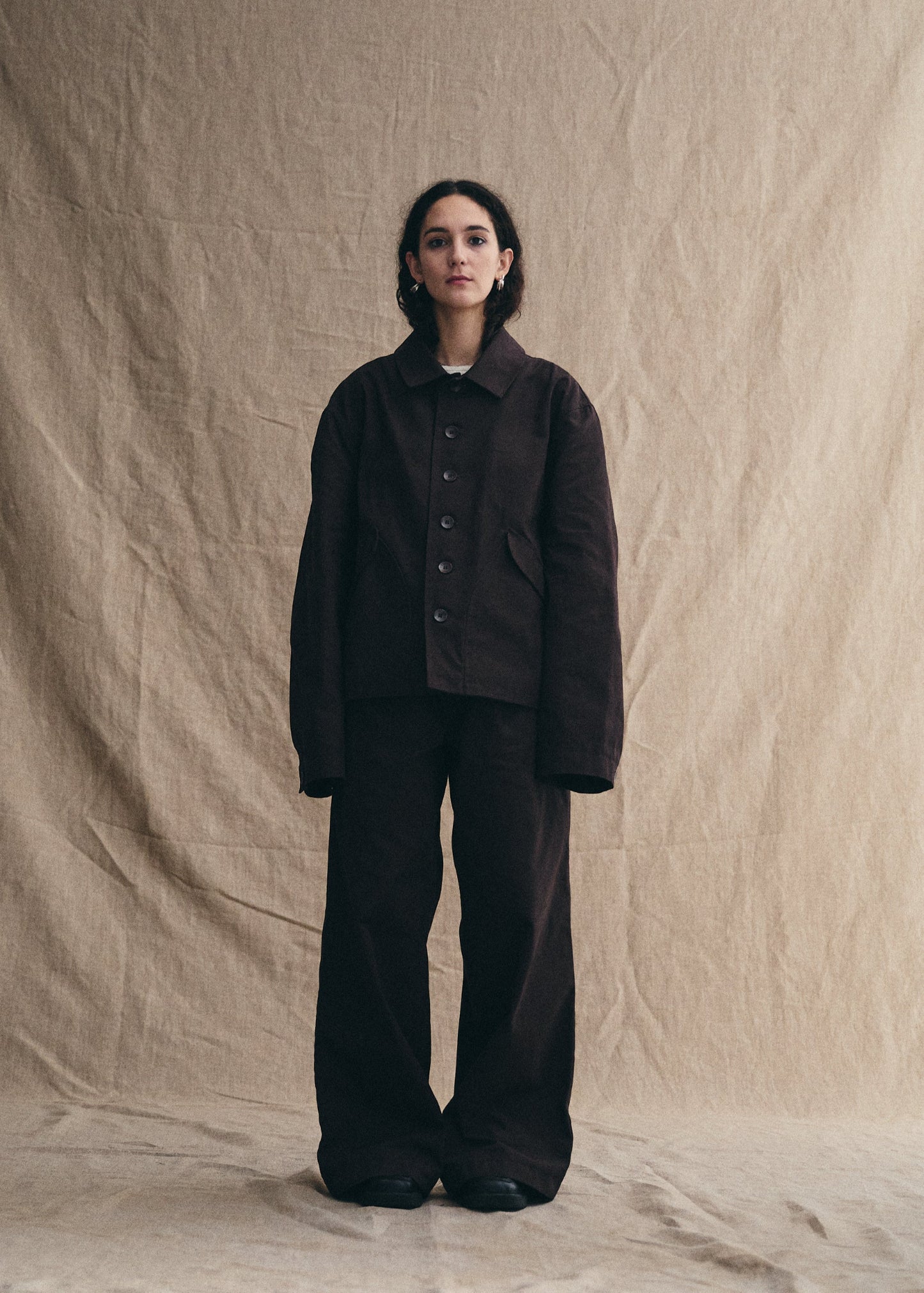 UNIFORM GARMENTS Akira Jacket Cocoa Brown